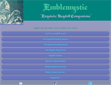 Tablet Screenshot of emblemystic.com